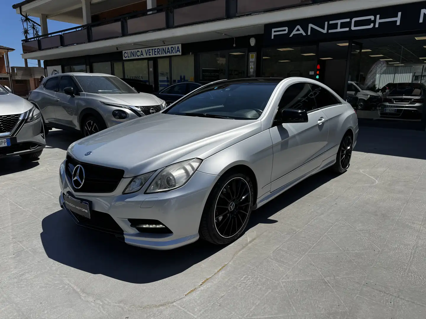Mercedes-Benz E 220 E Coupe 220 cdi be Avantgarde Argento - 1