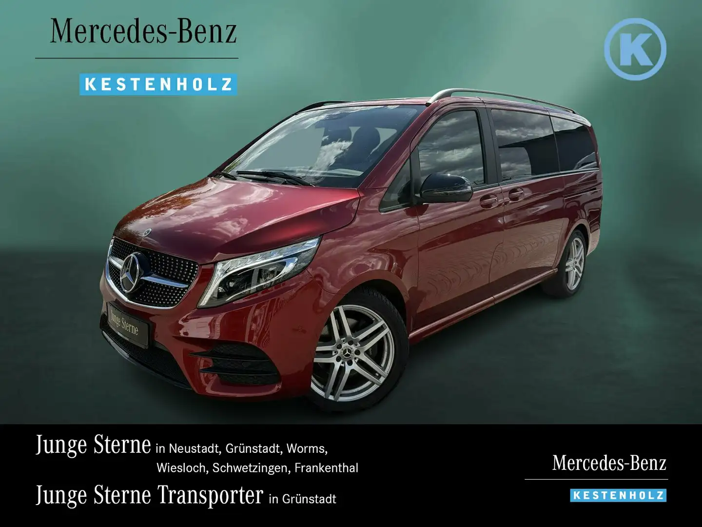 Mercedes-Benz V 300 V 300 d AVANTGARDE EDITION Lan AMG Line/Navi/LED/D Roşu - 1