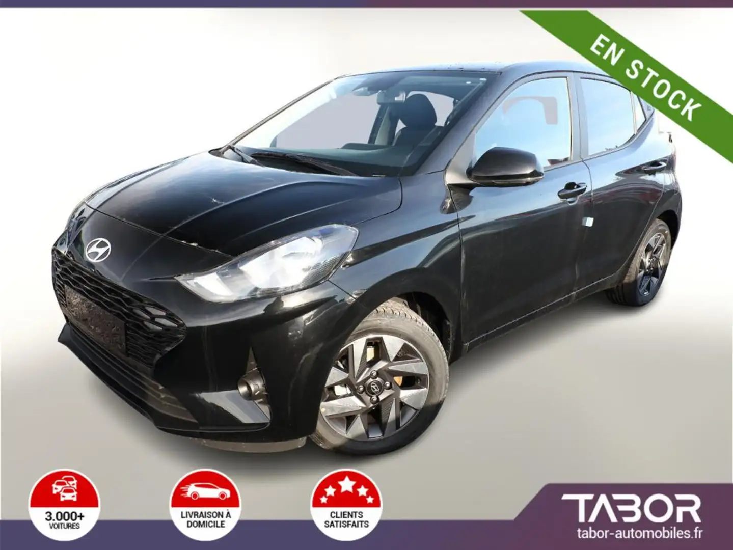 Hyundai i10 1.2 MPI 79 AMT Trend Sièges chauf. Czarny - 1