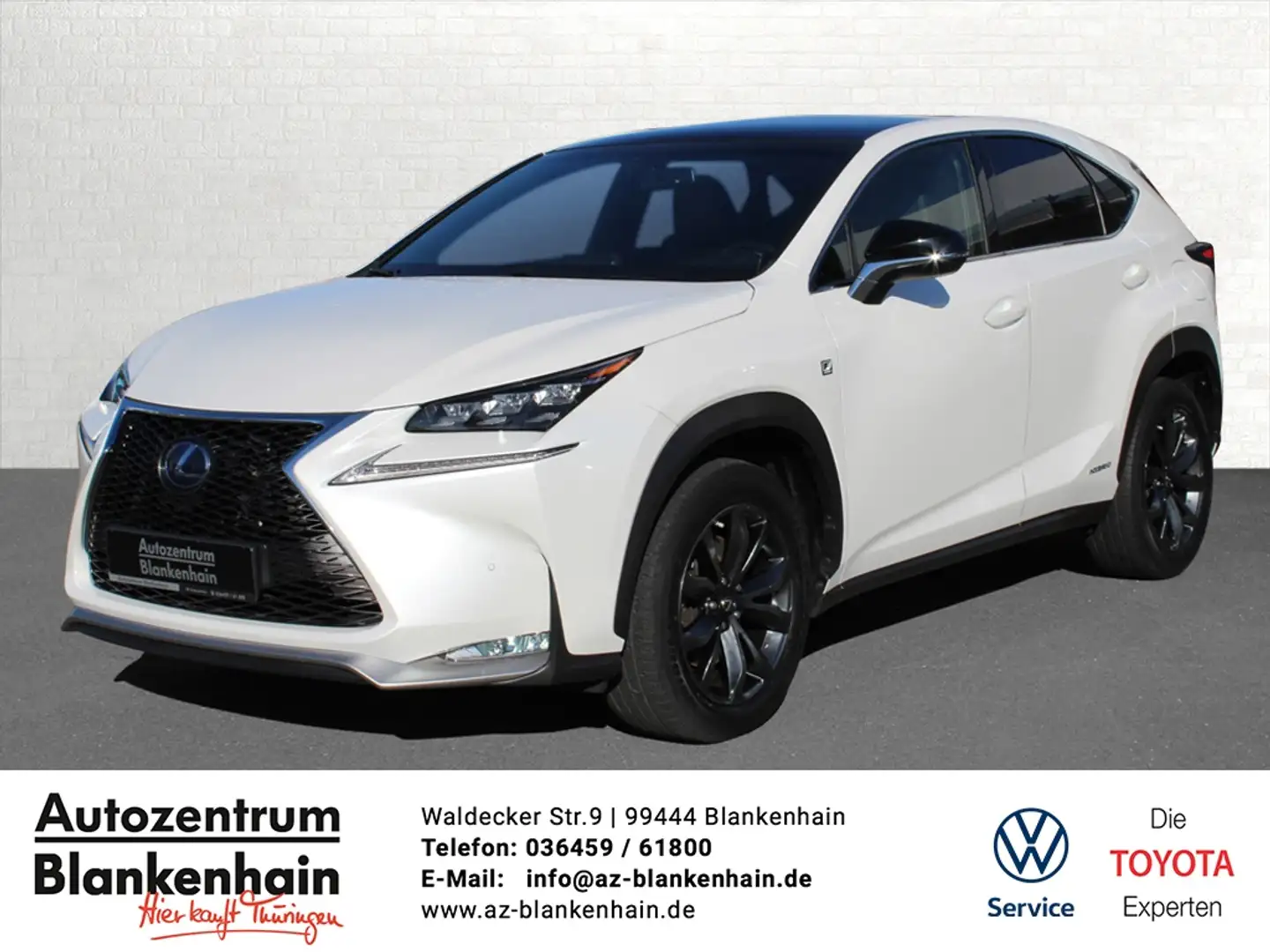 Lexus NX 300h "F-Sport"* *wenig Kilometer*1.Hand Bianco - 1