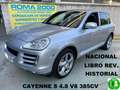 Porsche Cayenne S V8 4.8 385 CV NACIONAL LIBRO/HISTORIAL COMPLETO Argent - thumbnail 1