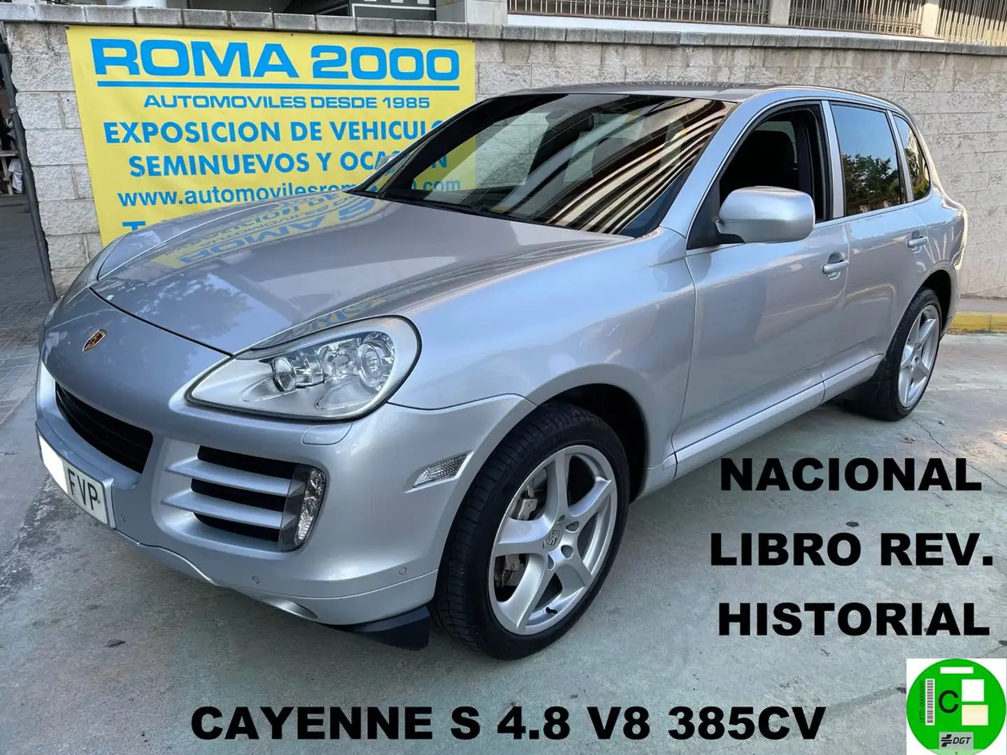 Porsche Cayenne S V8 4.8 385 CV NACIONAL LIBRO/HISTORIAL COMPLETO Argent - 1