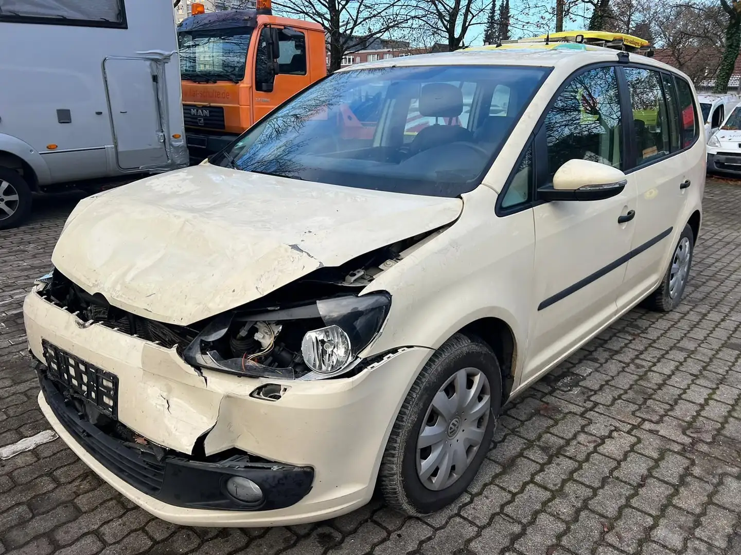 Volkswagen Touran 2.0 TDI DSG BMT 7 Sitze Airbags OK - 1