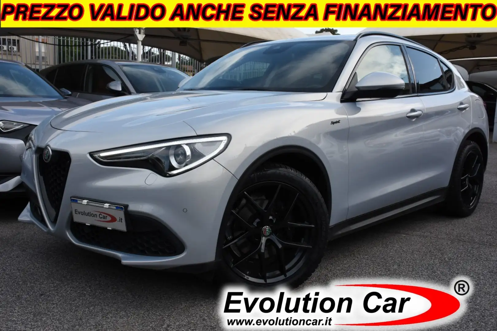 Alfa Romeo Stelvio 2.2 190 CV AT8 Q4 SPRINT *BIANCO LUNARE* Blanc - 1