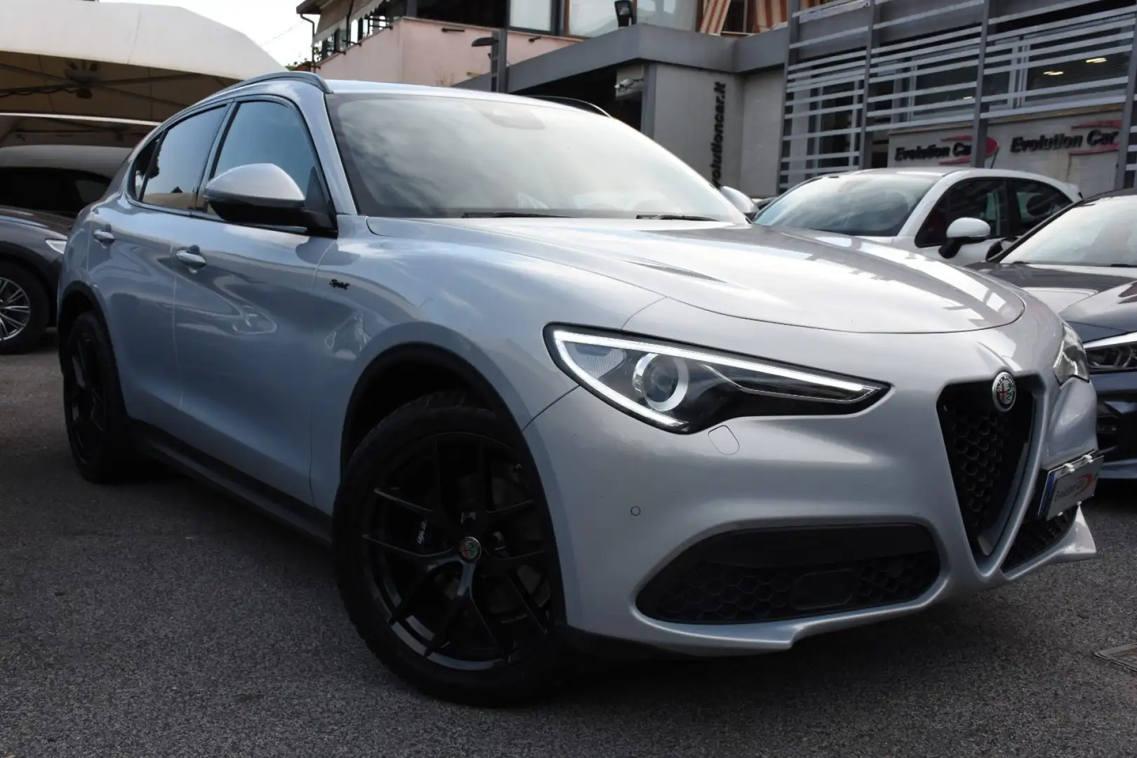 Alfa Romeo Stelvio 2.2 190 CV AT8 Q4 SPRINT *BIANCO LUNARE* Blanc - 2