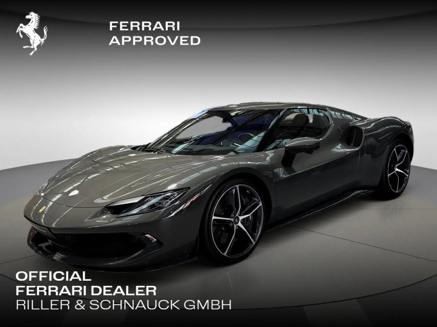 Ferrari 296 GTB >EXT. CARBON*LOW MIL.*FERRARI APPROVE Grau - 1