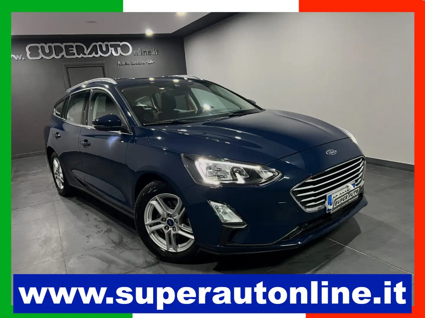 Ford Focus 1.5 EcoBlue 120 CV automatico SW Business Bleu - 1
