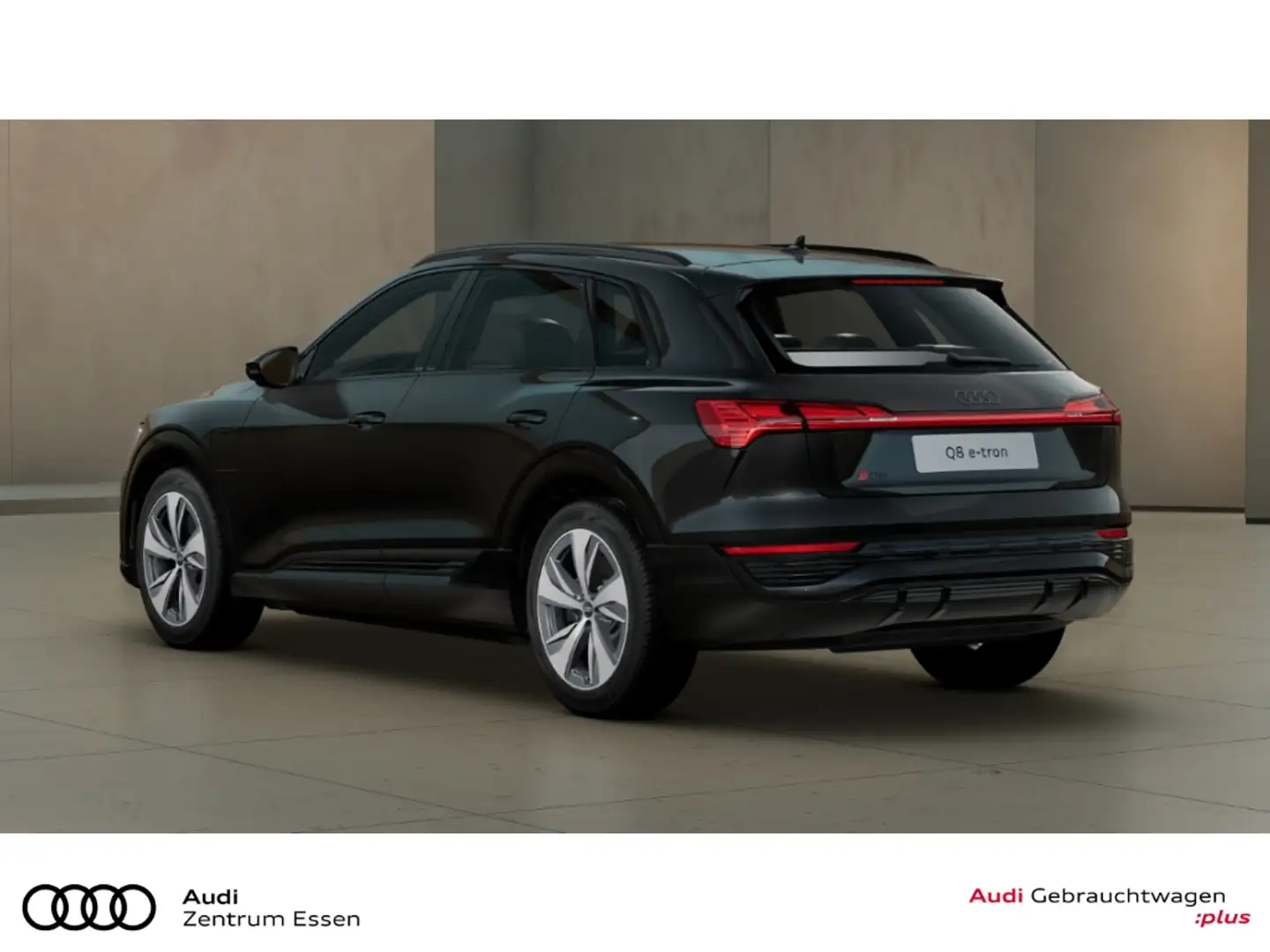 Audi Q8 e-tron 50 quattro S-LINE MATRIX LED NAV SHZ   PDC   MUFU Schwarz - 2
