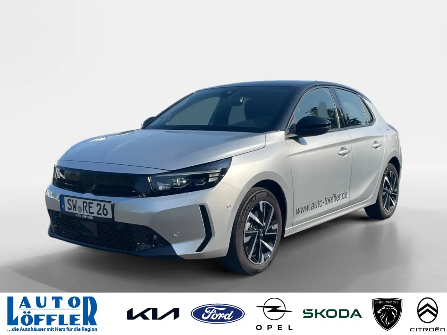 Opel Corsa 1.2 GS LHZ SHZ RFK KLIMAAUT Klima Sitzheizung Grau - 1
