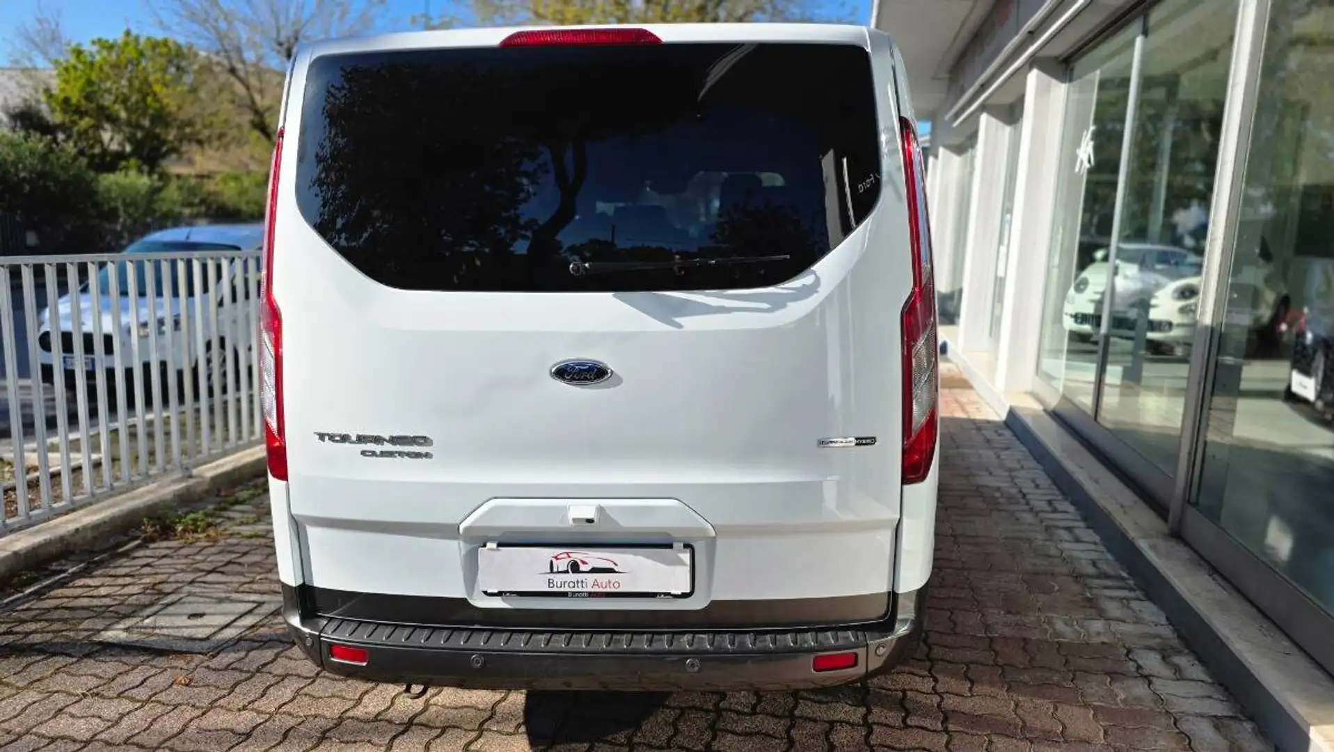 Ford Tourneo Custom 320 2.0 tdci MHEV 185cv PC Active BURATTI PREMIUM Blanc - 2