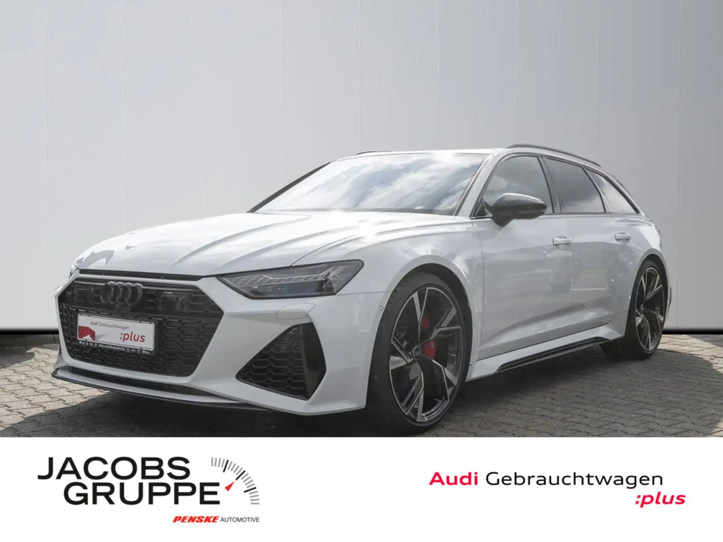 Audi RS6 performance B+O Advanced/RS-AGA/Pano/Laser/STHZ/HuD/AHK Weiß - 1