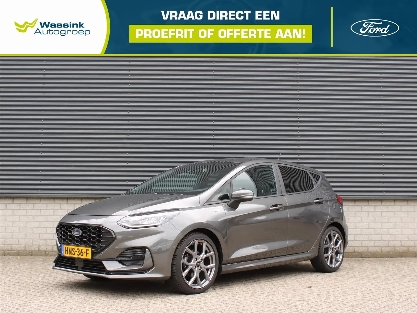 Ford Fiesta I ST-Line Ecoboost 100pk I Adaptive Cruise Control Grigio - 1