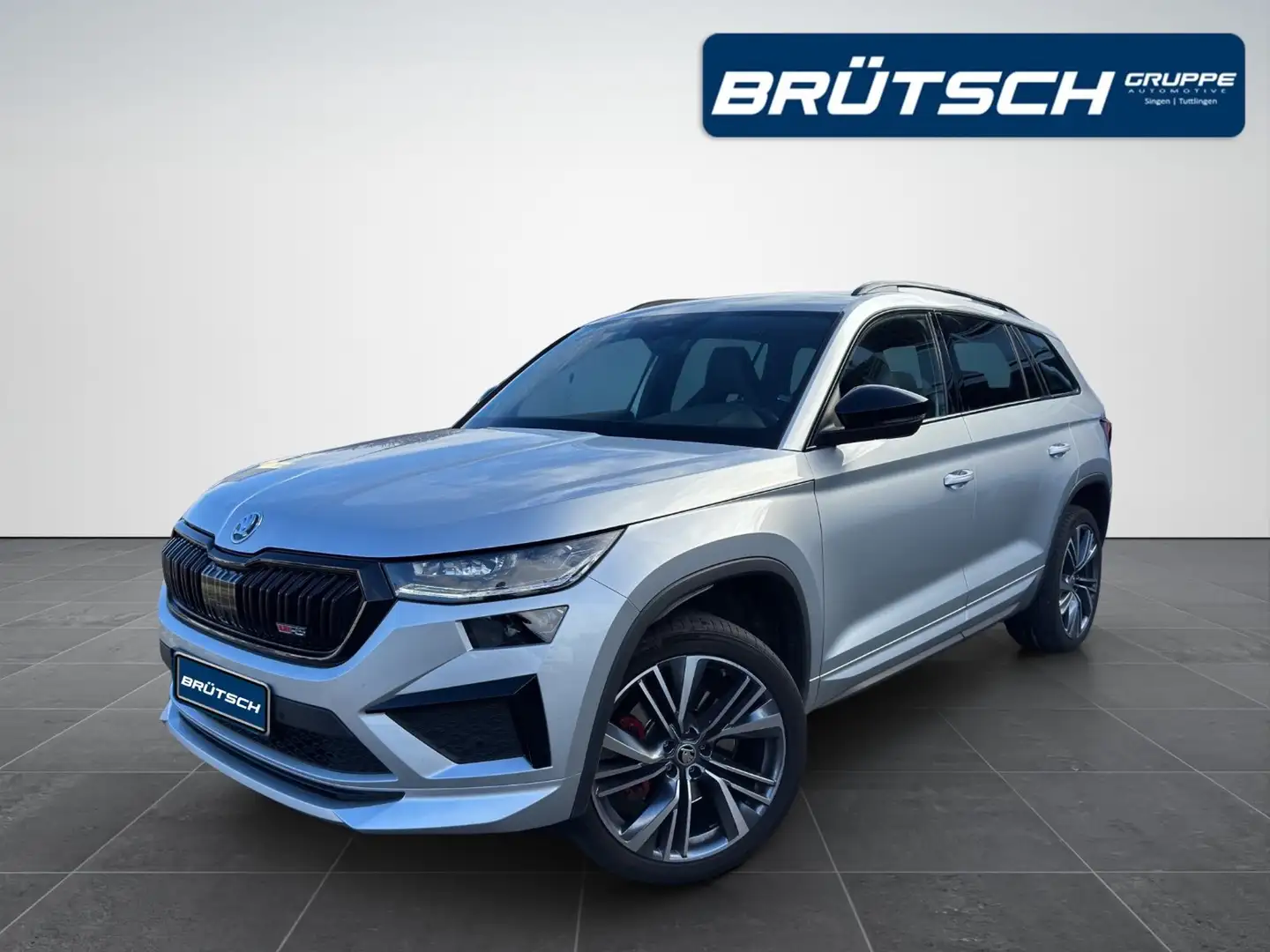 Skoda Kodiaq 2.0 TSI RS 4x4 DSG / COLUMBUS / STHZG / ACC / KAME Silber - 1
