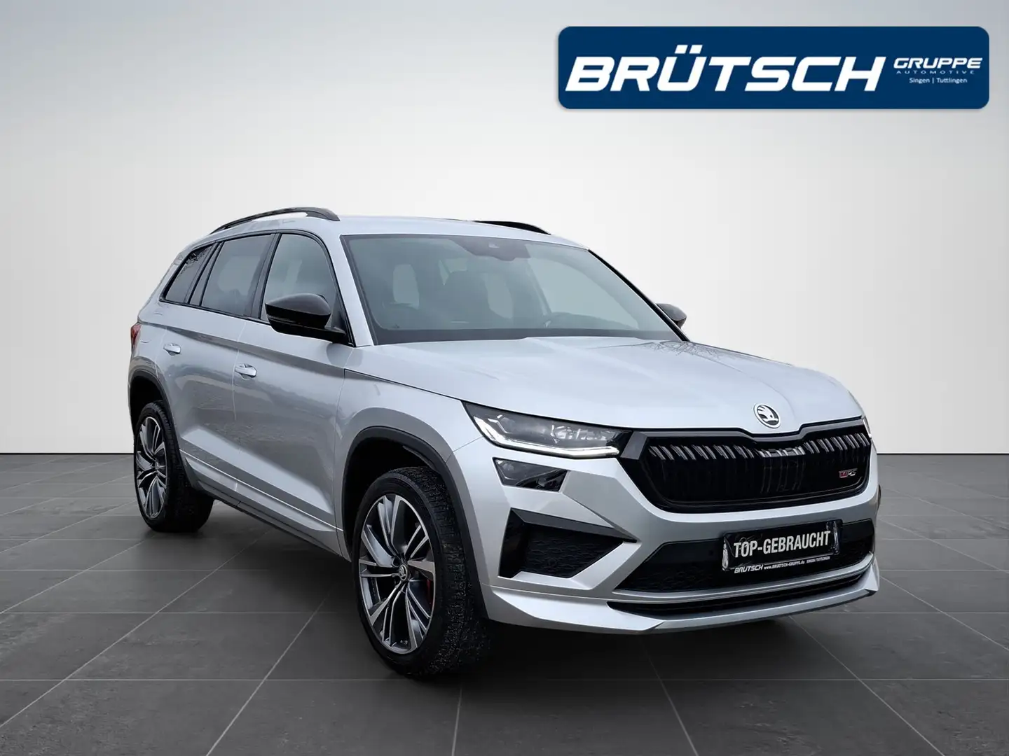 Skoda Kodiaq 2.0 TSI RS 4x4 DSG / COLUMBUS / STHZG / ACC / KAME Plateado - 2