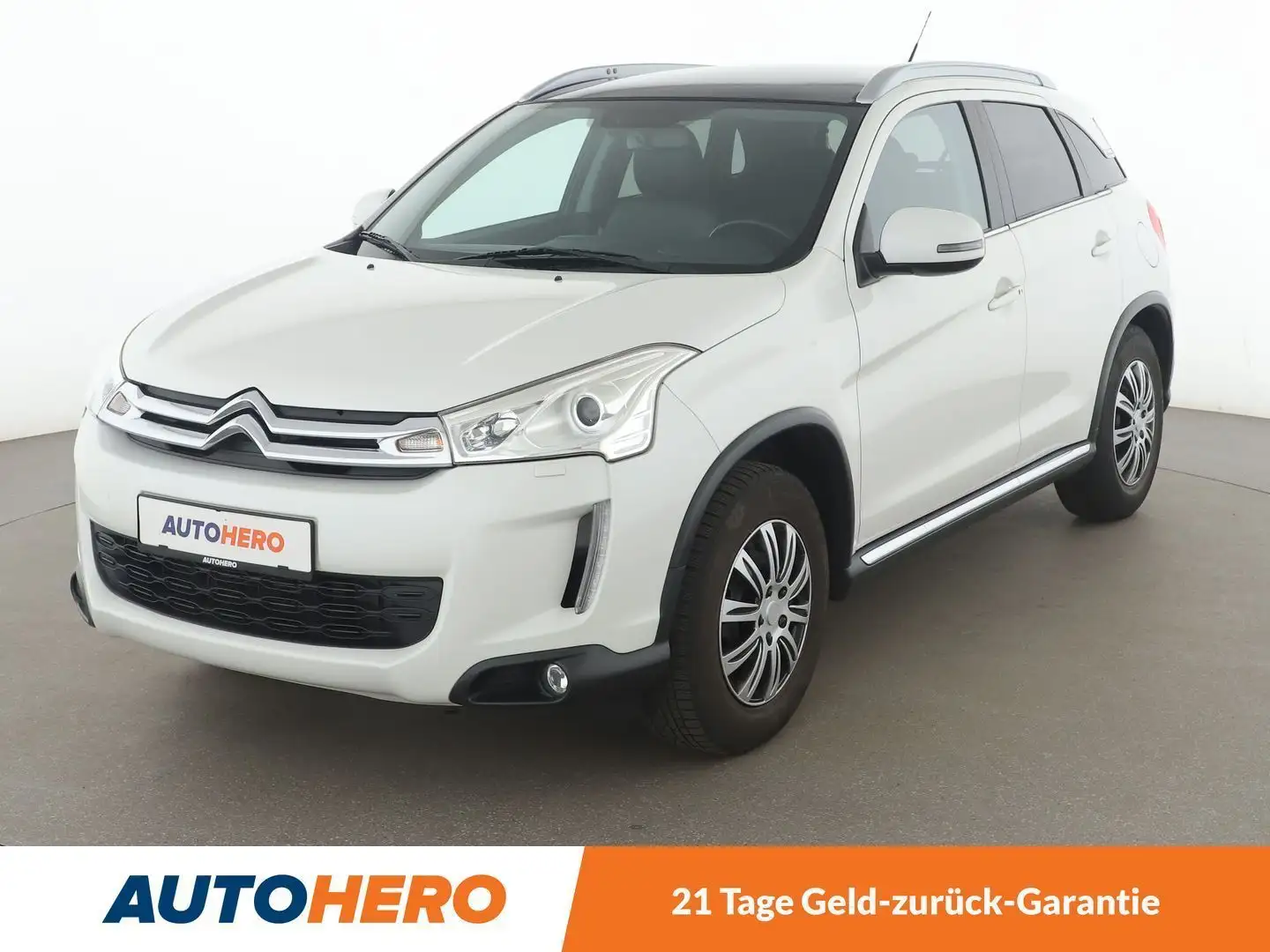 Citroen C4 Aircross 1.6 e-HDi Exclusive 4WD*XENON*NAVI*CAM*TEMPO*PDC* Weiß - 1