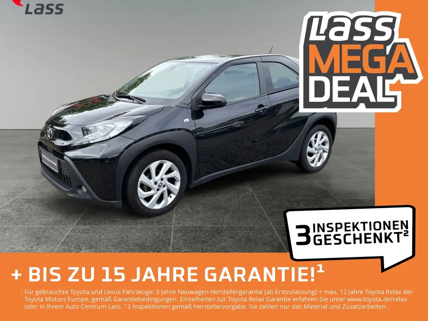 Toyota Aygo X 1.0 Play +Allwetter+Apple/Android! Noir - 1