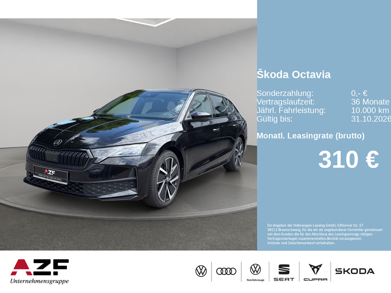 Skoda Octavia Combi 2.0 TDI DSG Sportline AHK+MATRIX — photo 2