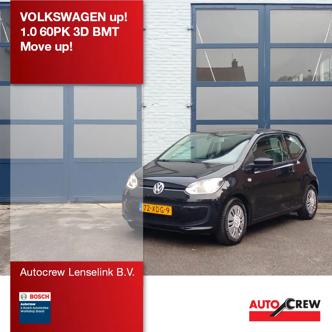 Volkswagen up! 1.0 60PK 3D BMT Move up! | Origineel NL | Noir - 1
