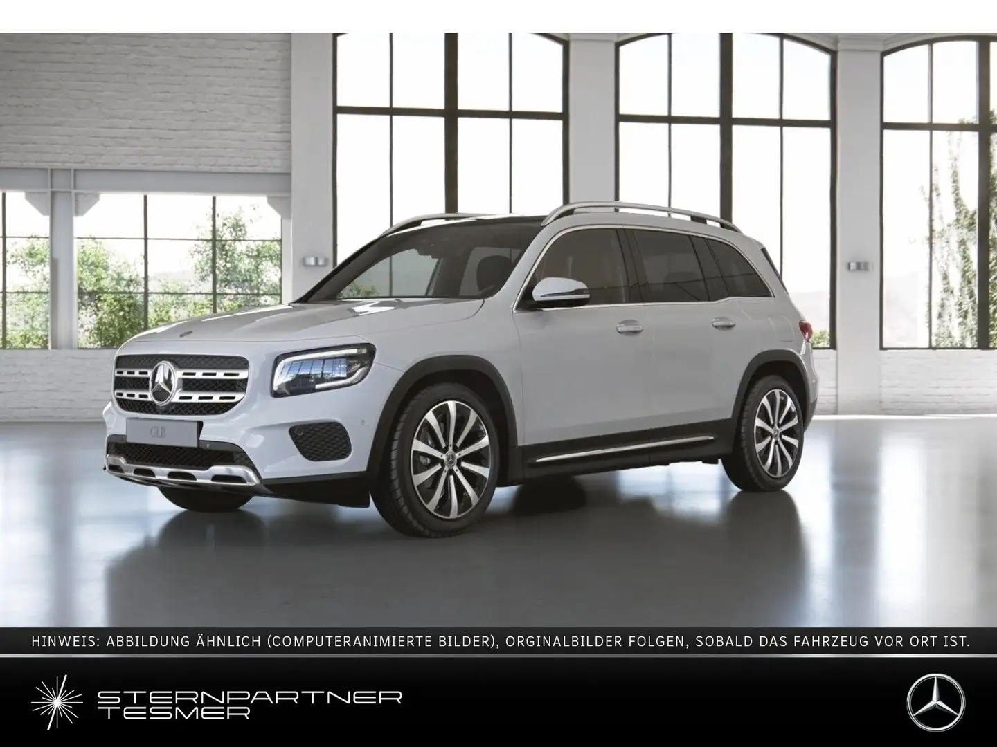 Mercedes-Benz GLB 200 d PROGESSIVE+PANO+AHK+360°+MULTIBEAM Weiß - 1