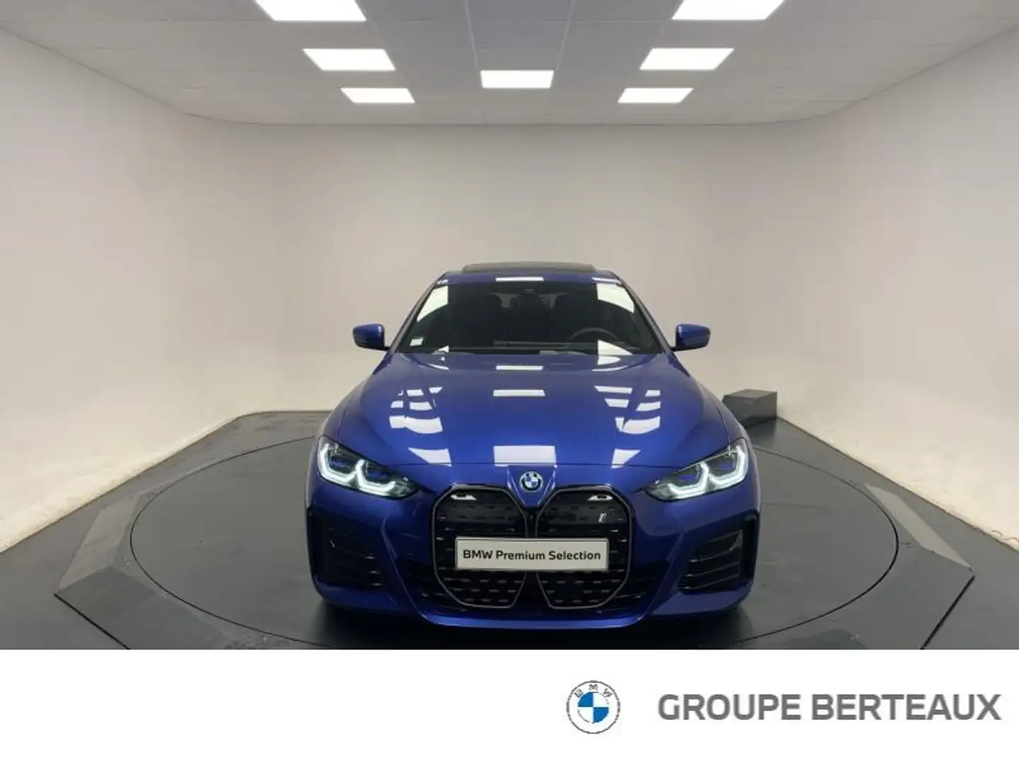 BMW i4 eDrive40 340ch M Sport Bleu - 1