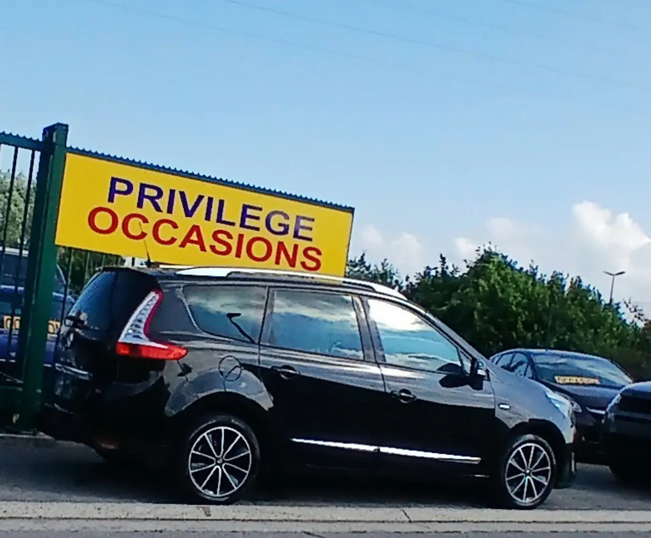 Renault Grand Scenic Scénic 12TCe Bose 5pl.GPS CUIR AIRCO JA CAPTEUR Negro - 2