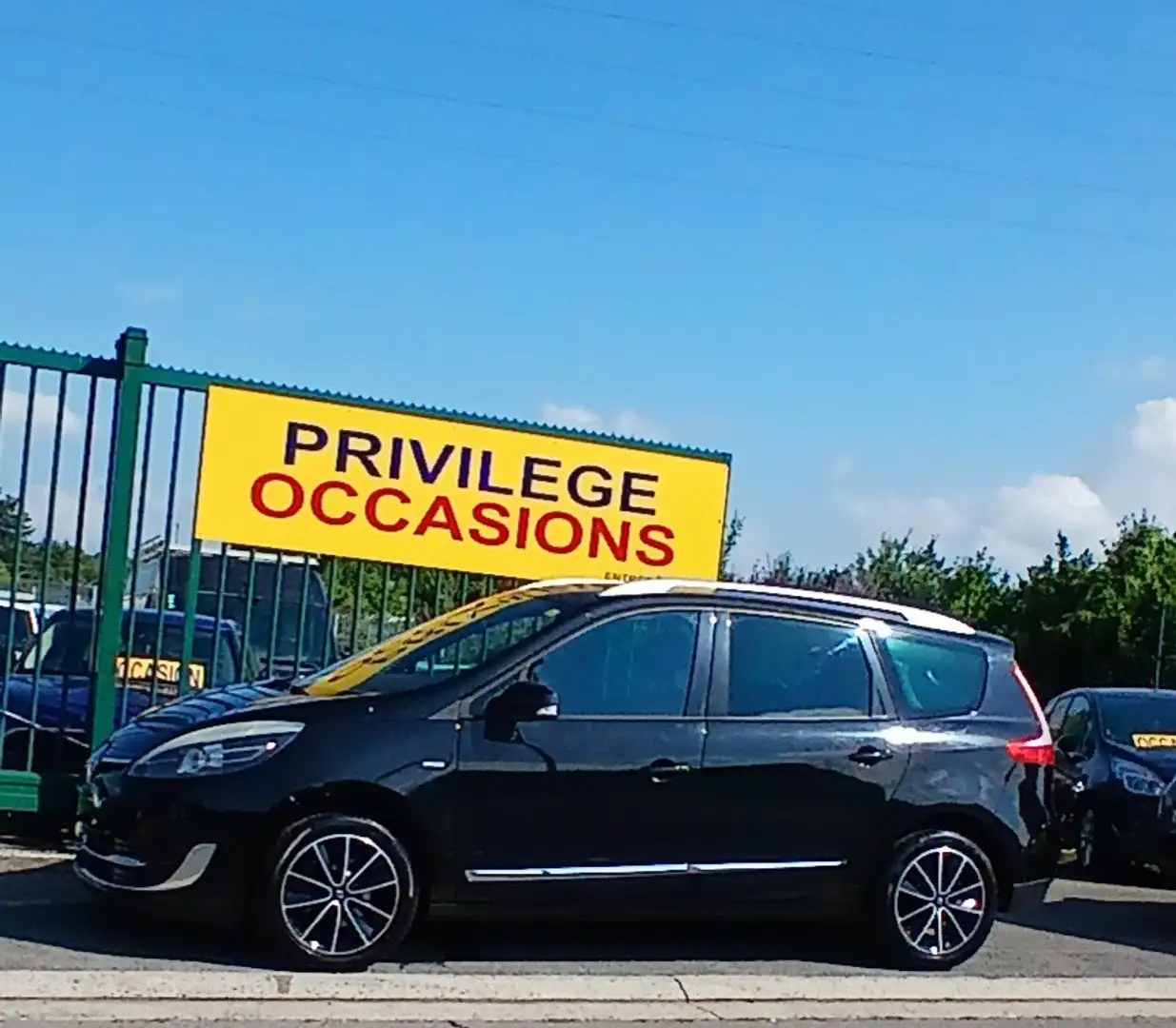 Renault Grand Scenic Scénic 12TCe Bose 5pl.GPS CUIR AIRCO JA CAPTEUR Negro - 1