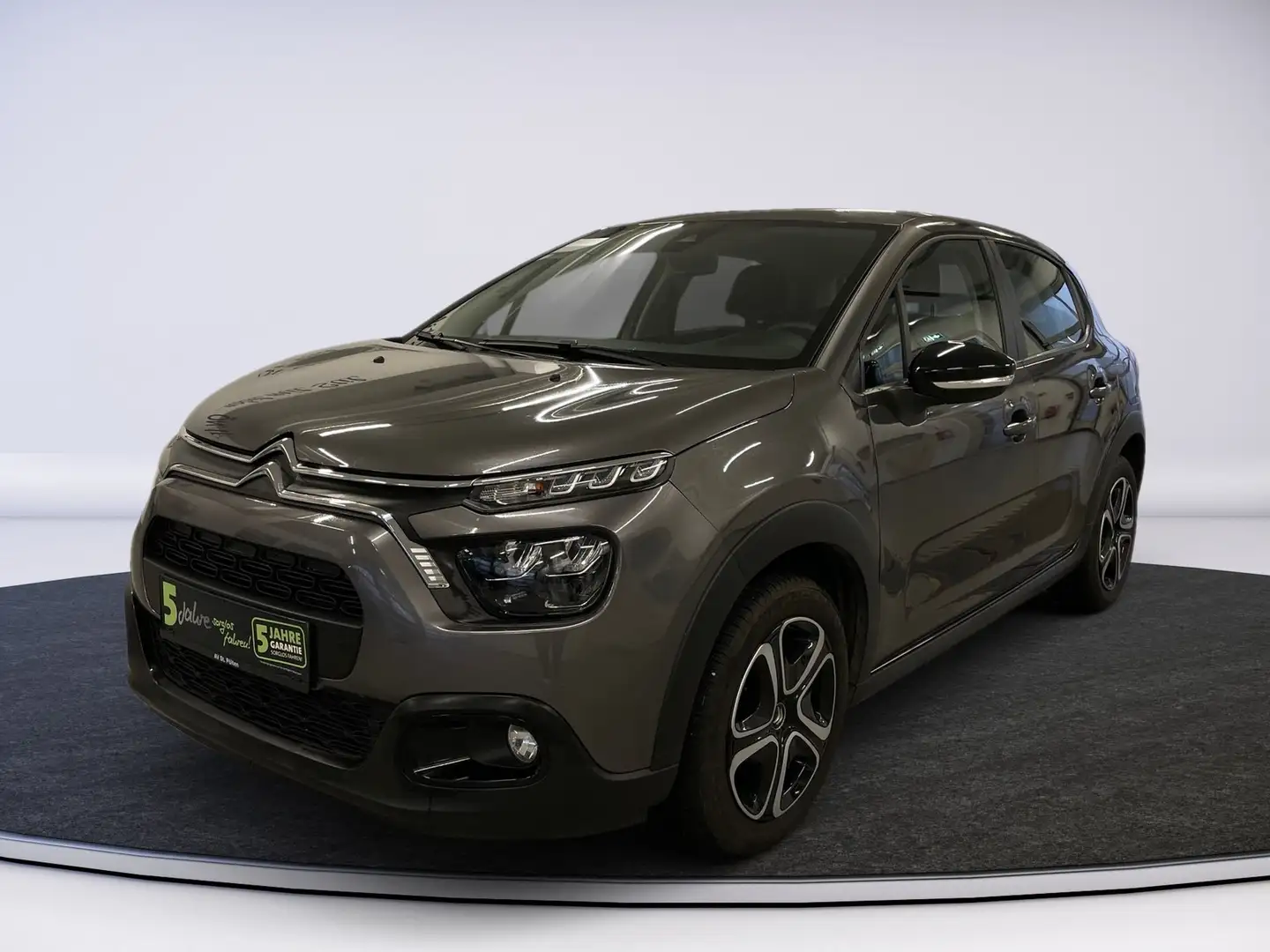 Citroen C3 PureTech 83 S&S 5-Gang-Manuell Plus Grau - 2