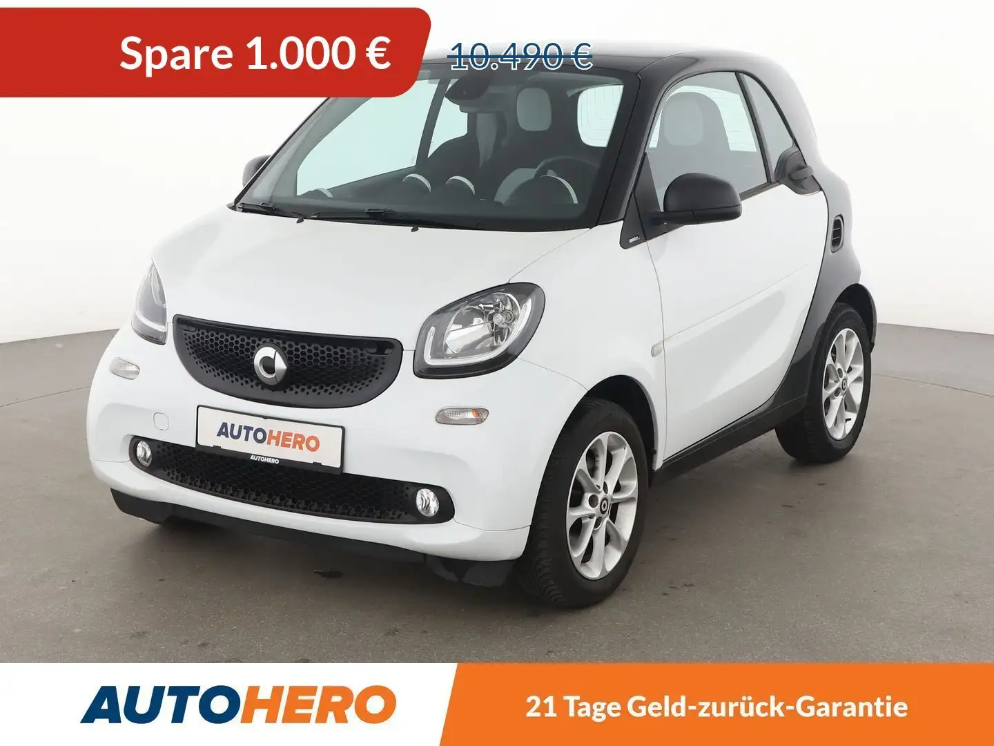 smart forTwo 1.0 passion*SHZ*KLIMA*TEMPO*PANO*GARANTIE* Weiß - 1