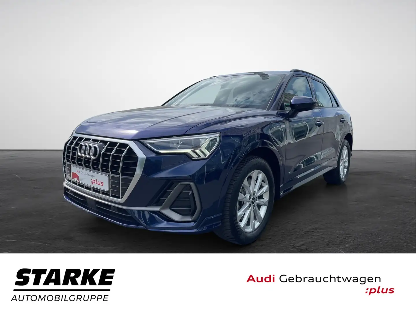 Audi Q3 45 TFSI e S tronic S line Blau - 1