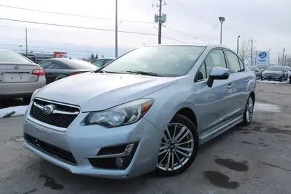 Gray 2015 Subaru Impreza 2.0i Limited Sedan All-Wheel Drive Automatic