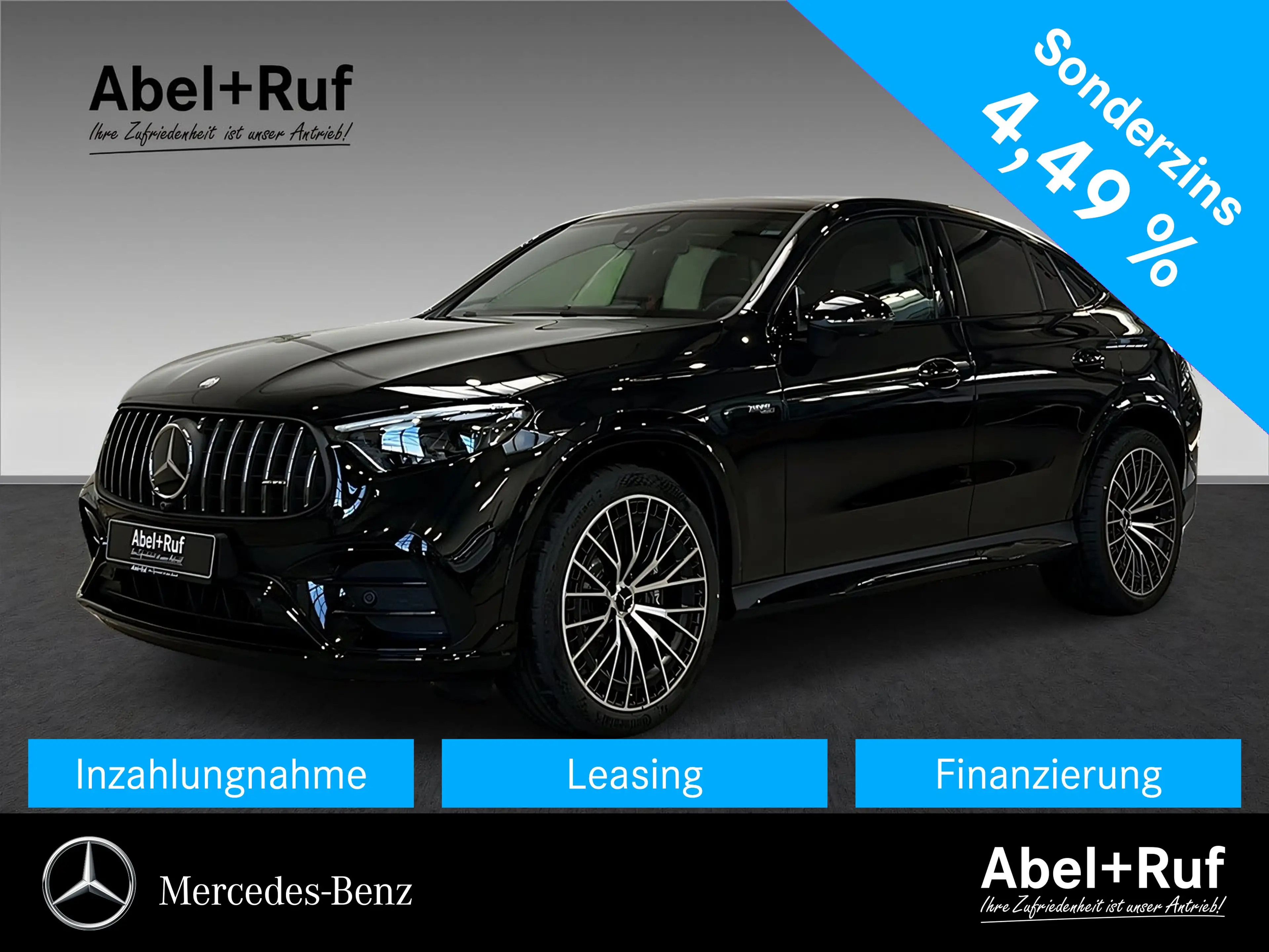 Mercedes-Benz GLC 43 AMG GLC53 AMG 4M+ Coupe DIST+NIGHT+Burm+Memo+AHK+360