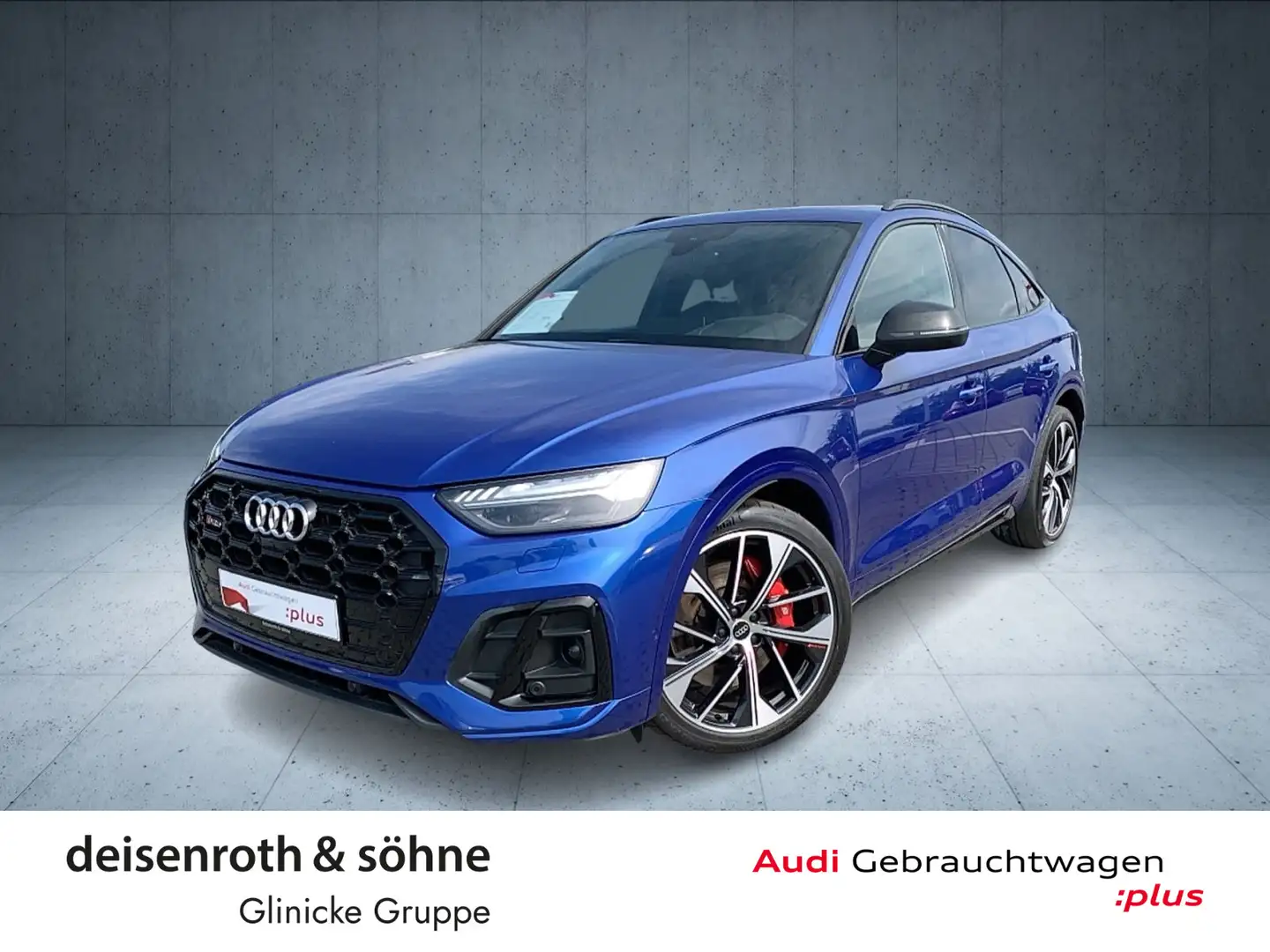 Audi SQ5 TDI AHK/Matrix/HuD/Pano/ACC/Nav/As Blau - 1