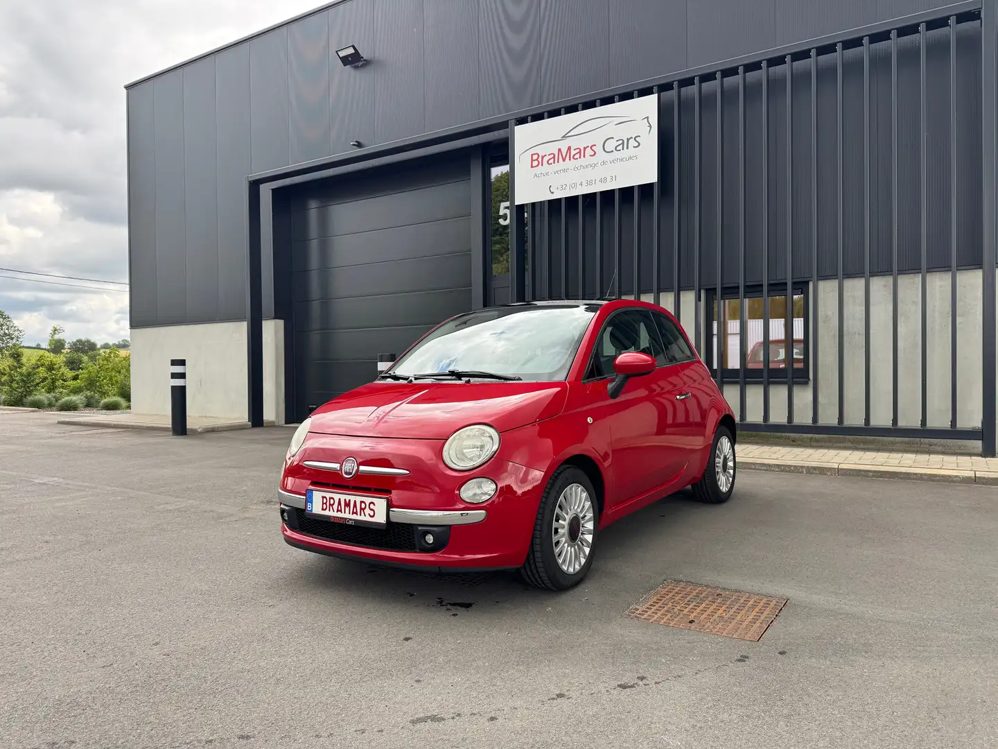 Fiat 500 1.2i ✅ 12 MOIS DE GARANTIE ✅ Rood - 1