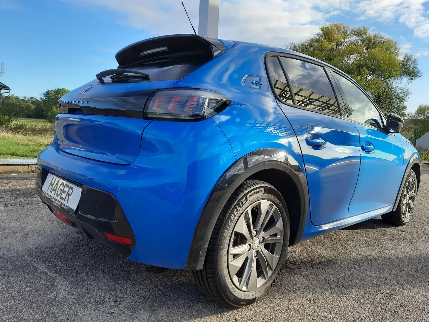 Peugeot 208 e ALLURE PACK DAB Navi Alu Sitzheizung EPH/Kamera Blau - 2