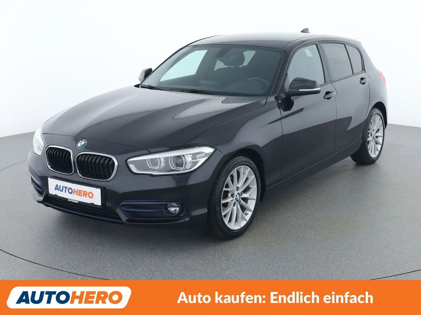 BMW 116 116i Sport Line Schwarz - 1
