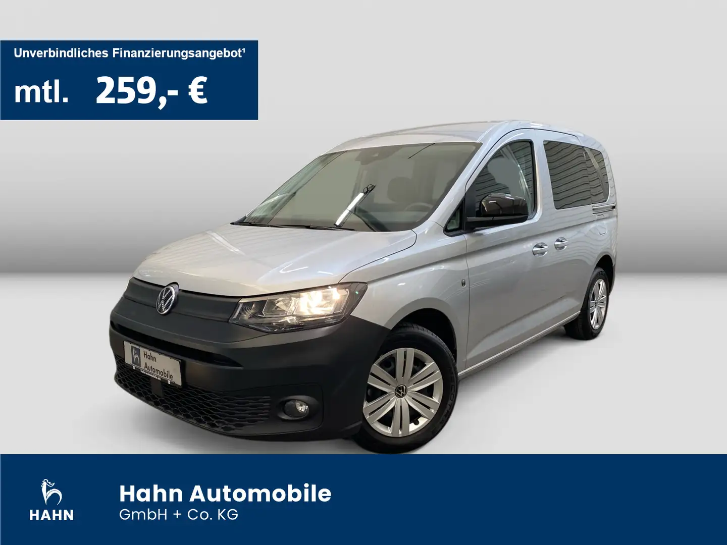 Volkswagen Caddy 1.5 TSI PDC Klima Radio Silber - 1
