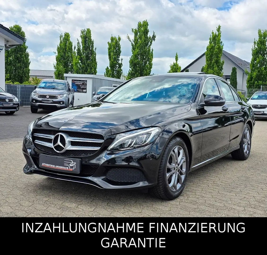 Mercedes-Benz C 180 * AVANTGARDE*NAVI*PDC*SHZ*GSD*LED* Zwart - 1