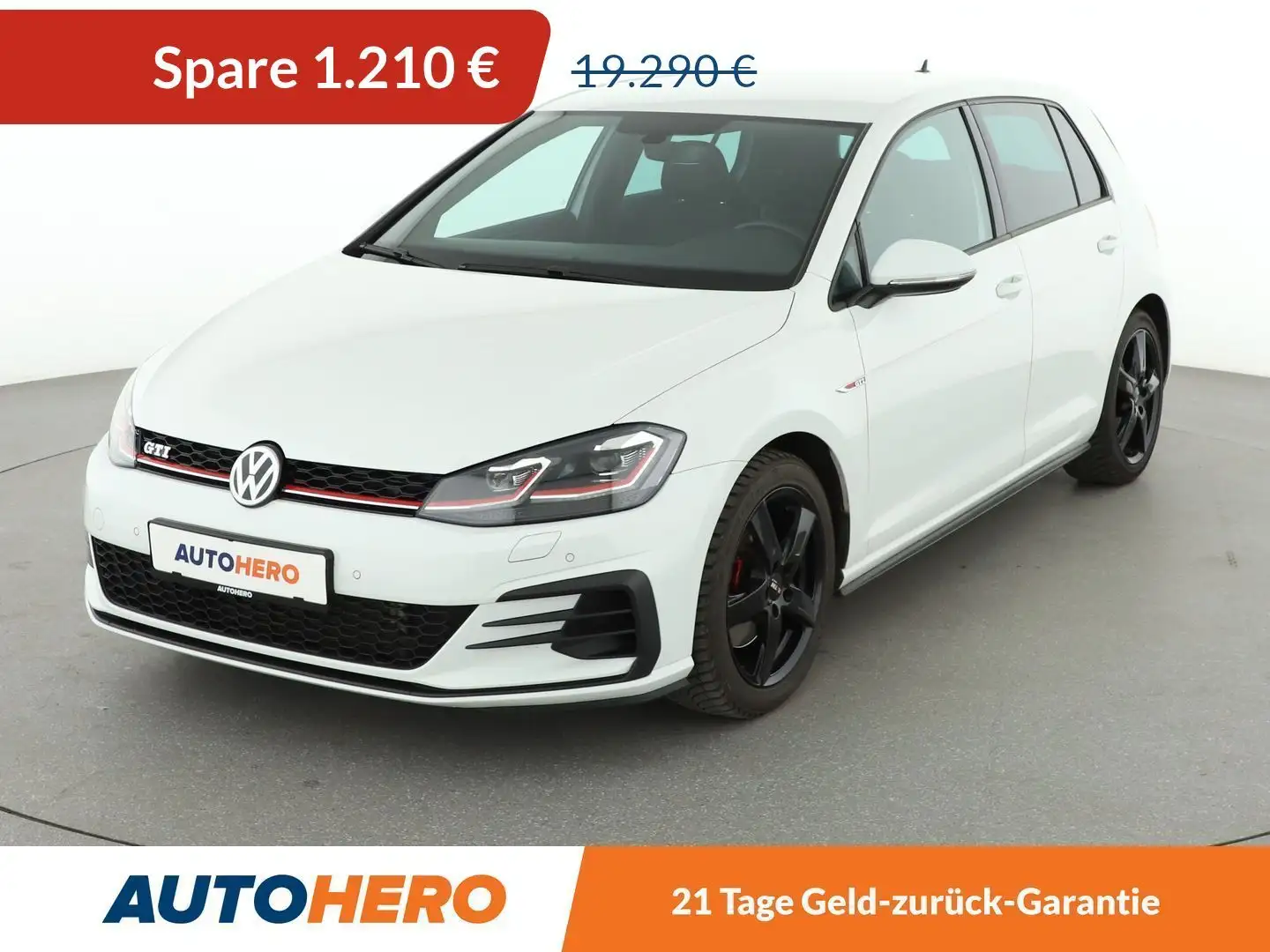 Volkswagen Golf GTI 2.0 TSI GTI BM*NAVI*PDC*SHZ*KLIMA*GARANTIE* Weiß - 1