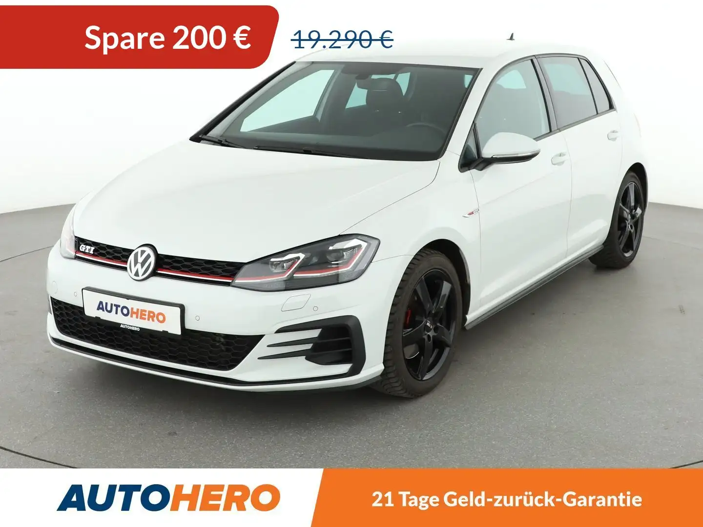Volkswagen Golf GTI 2.0 TSI GTI BM*NAVI*PDC*SHZ*KLIMA*GARANTIE* Weiß - 1