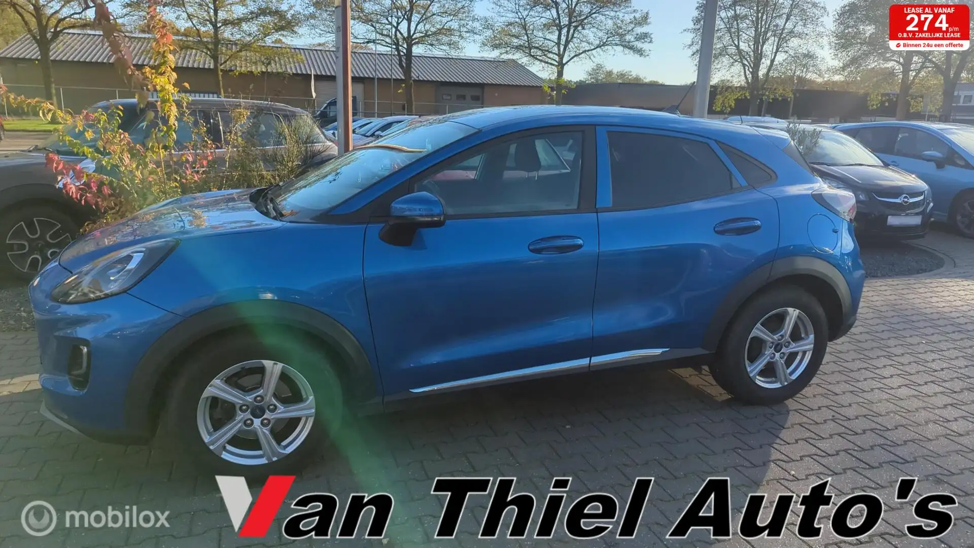 Ford Puma 1.0 EcoBoost Hybrid ST-Line X Blauw - 1