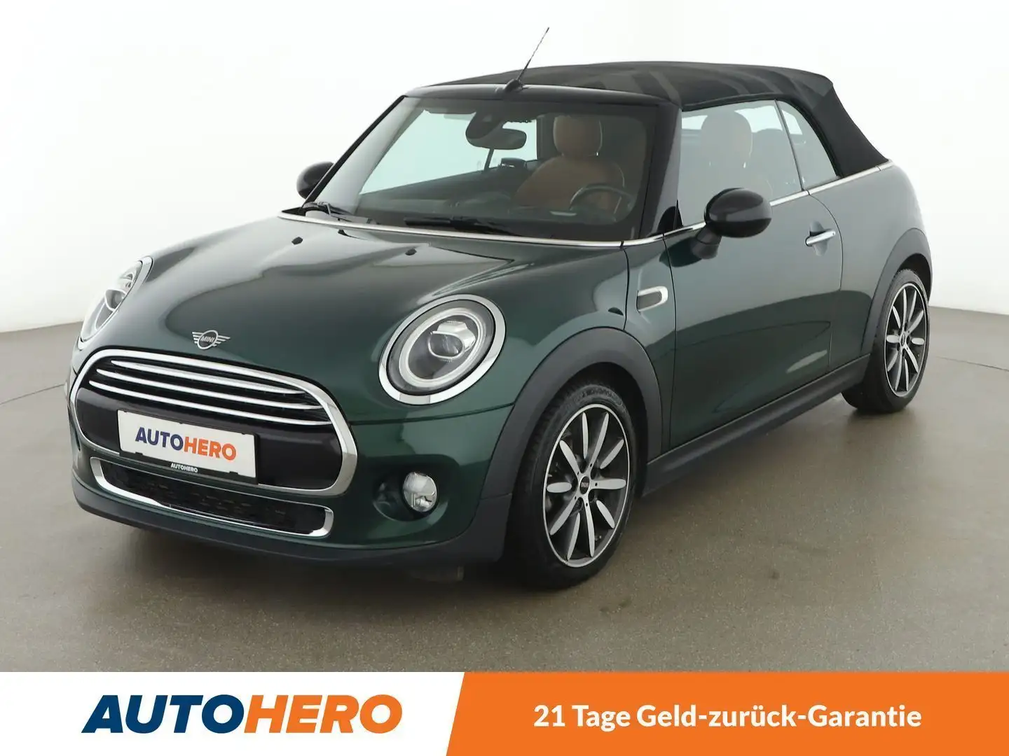 MINI Cooper Cabrio Cooper Aut. *LED*HUD*H/K*NAVI*CAM* Grün - 1