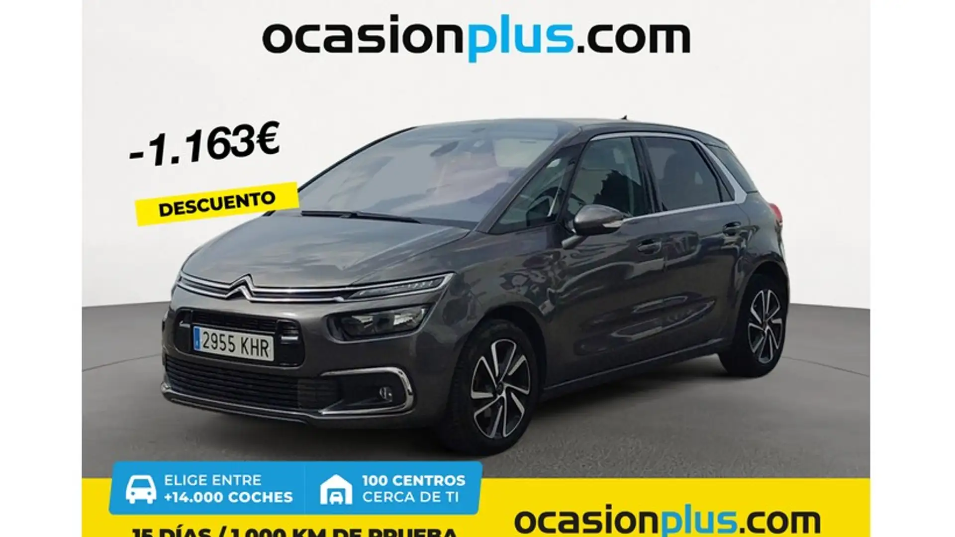 Citroen C4 Picasso 1.6BlueHDI S&S Live 120 Gris - 1