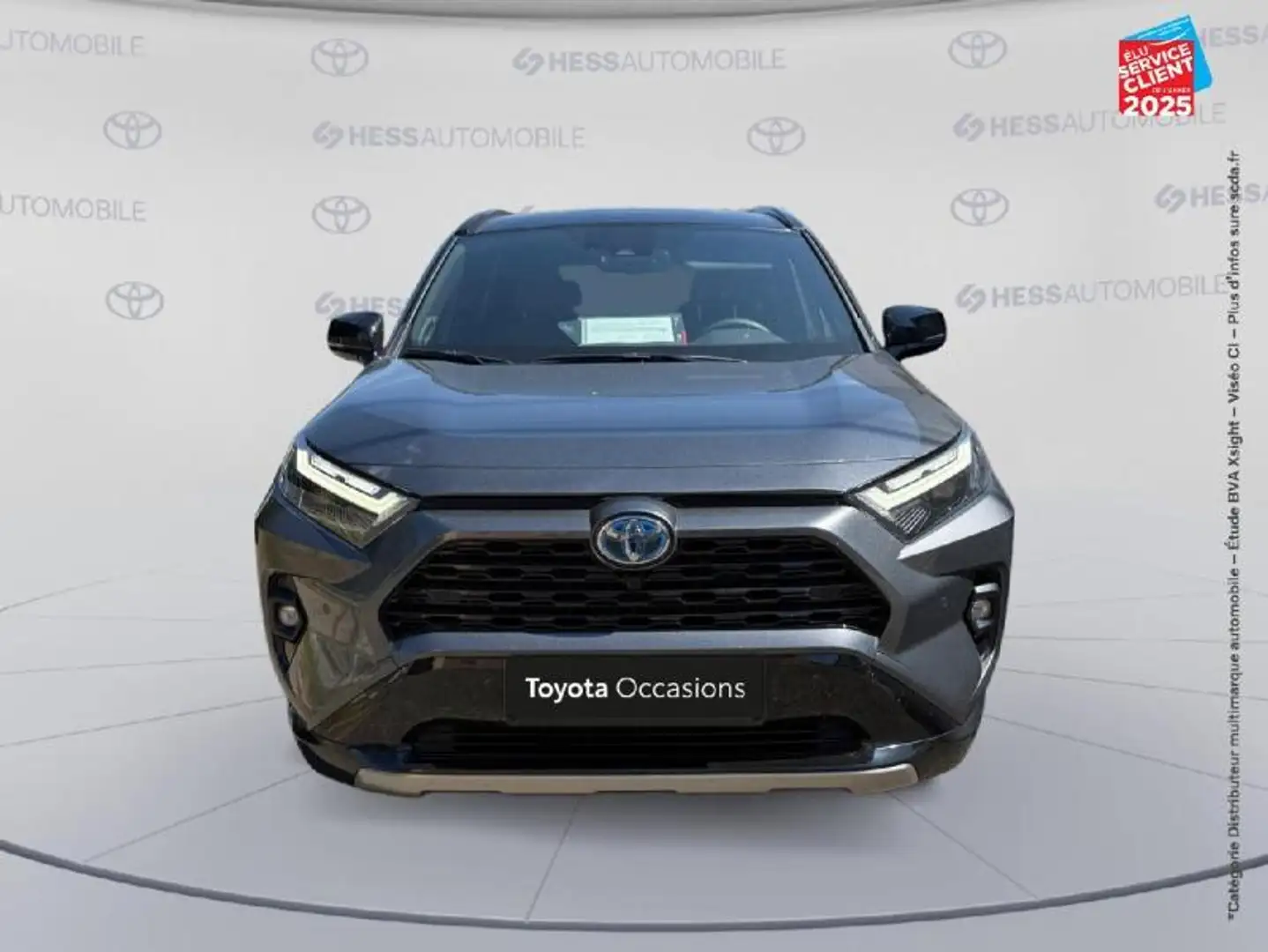 Toyota RAV 4 2.5 Hybride 218ch Collection Access 2WD MY25 Gris - 2