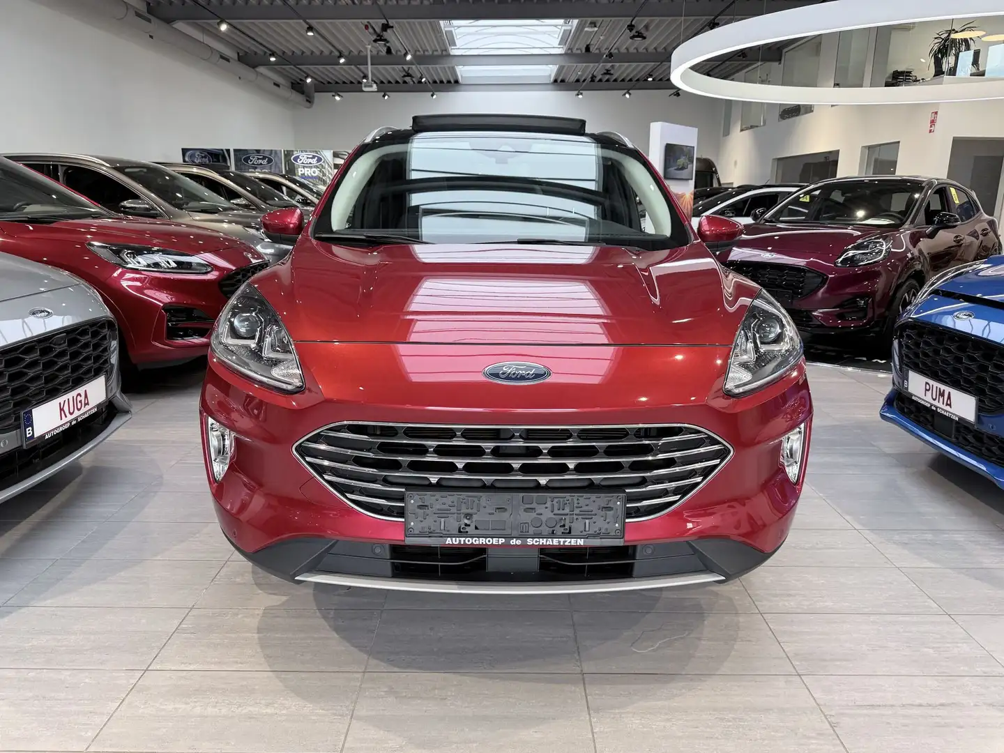Ford Kuga Titanium PHEV AUT Rouge - 2
