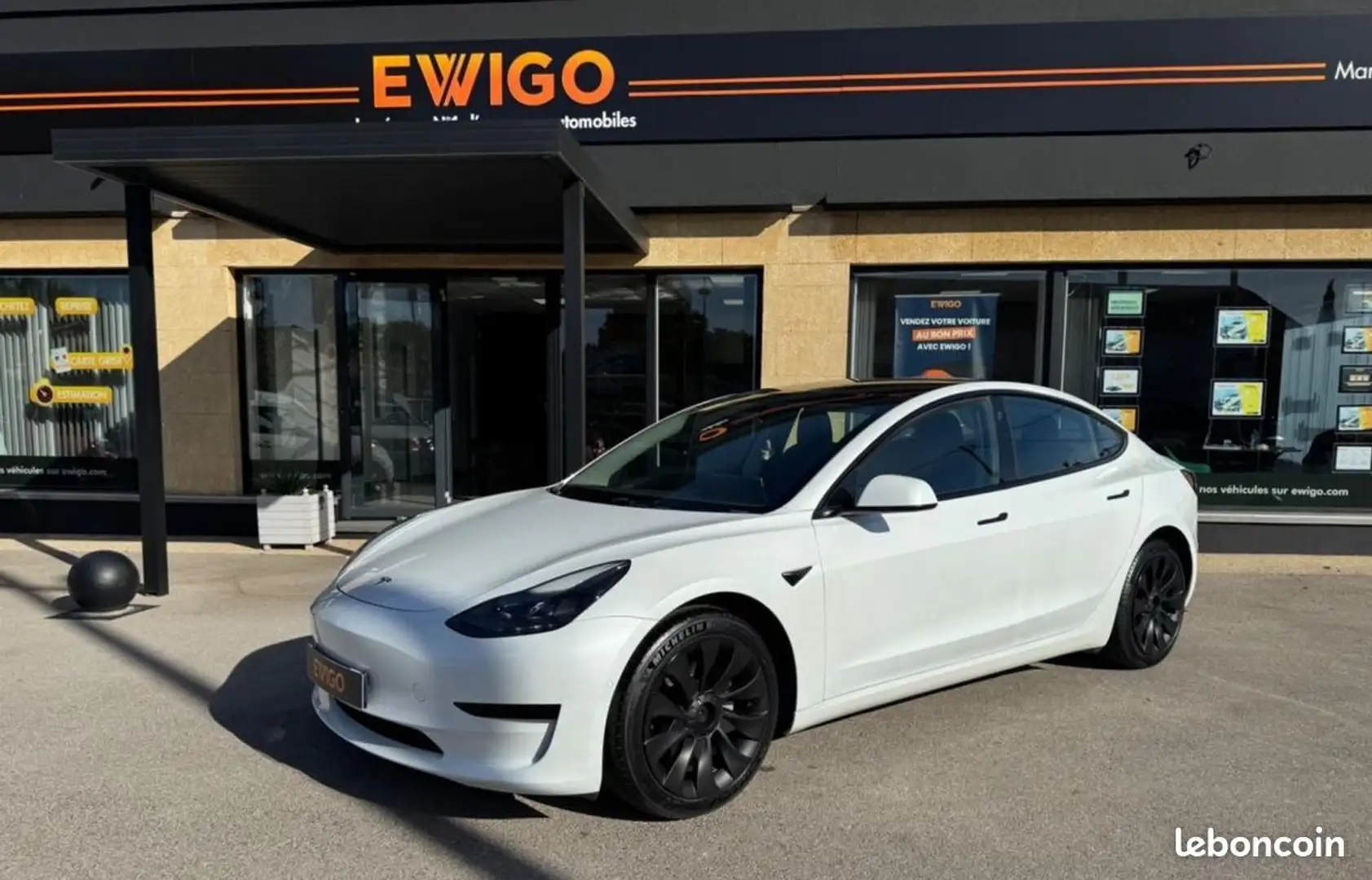 Tesla Model 3 ELECTRIC 325CH 60KWH STANDARD-PLUS LICORNE BVA Wit - 1