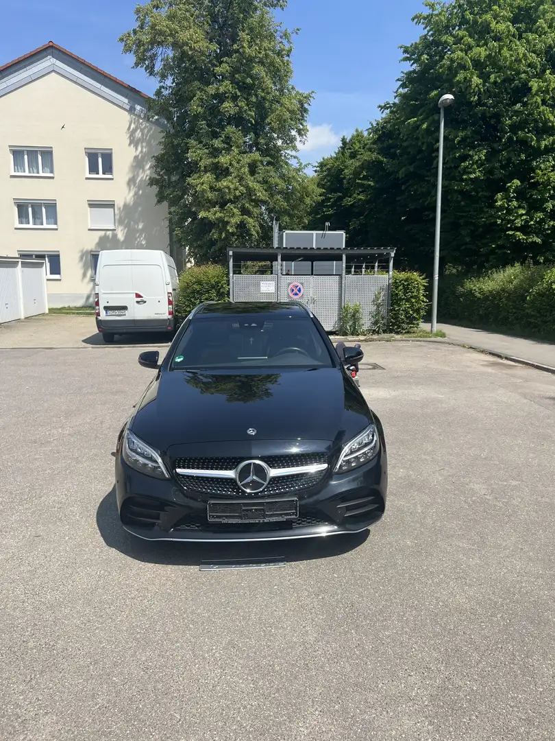Mercedes-Benz C 300 (BlueTEC Hybrid) h T 7G-TRONIC AMG Line Schwarz - 1