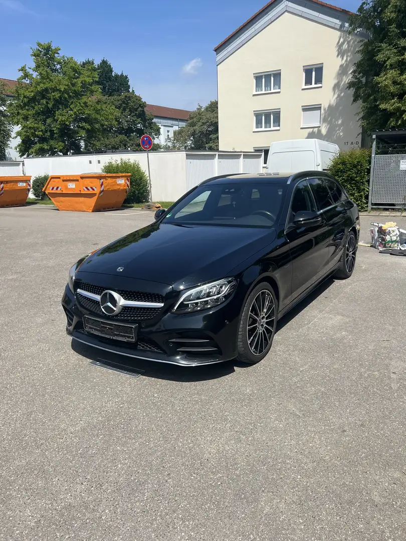 Mercedes-Benz C 300 (BlueTEC Hybrid) h T 7G-TRONIC AMG Line Schwarz - 2