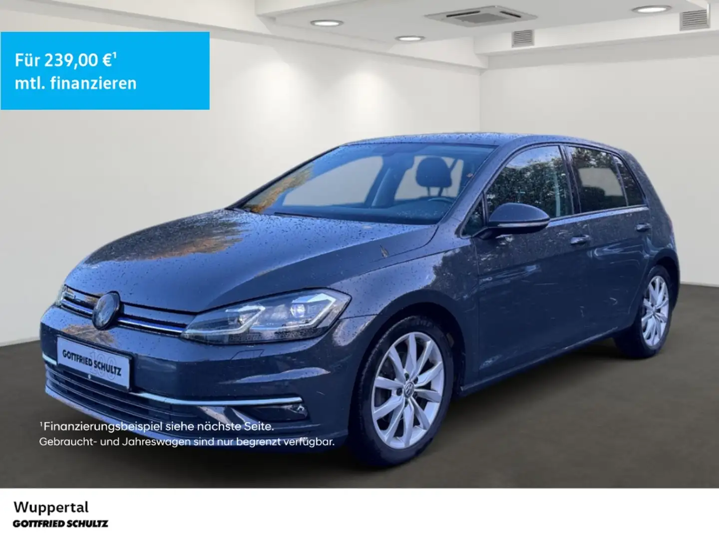 Volkswagen Golf 1.5 TSI Highline LED SHZ PDC LM ZV Gris - 1