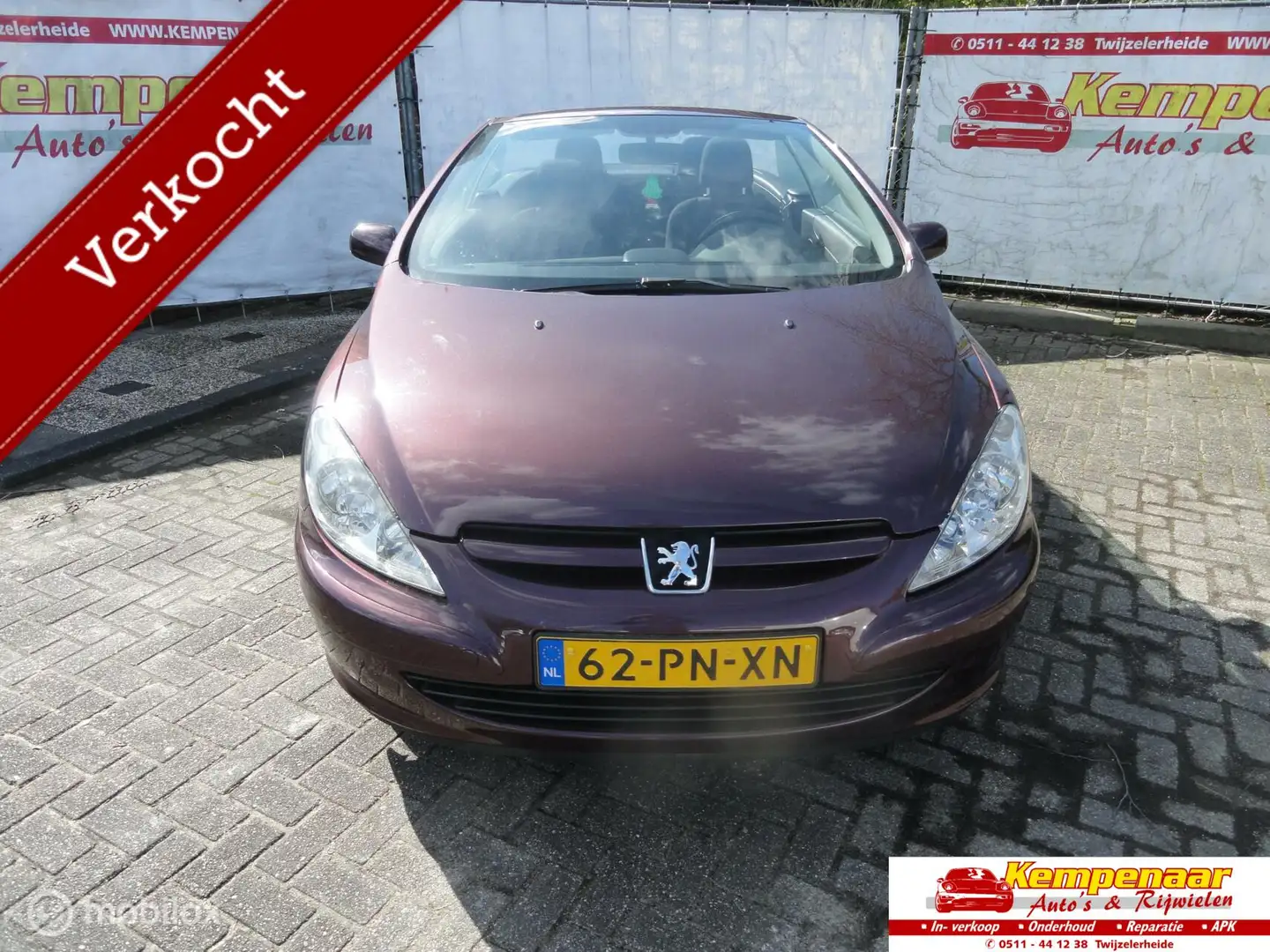 Peugeot 307 CC 1.6-16V TOPSTAAT! Fioletowy - 2