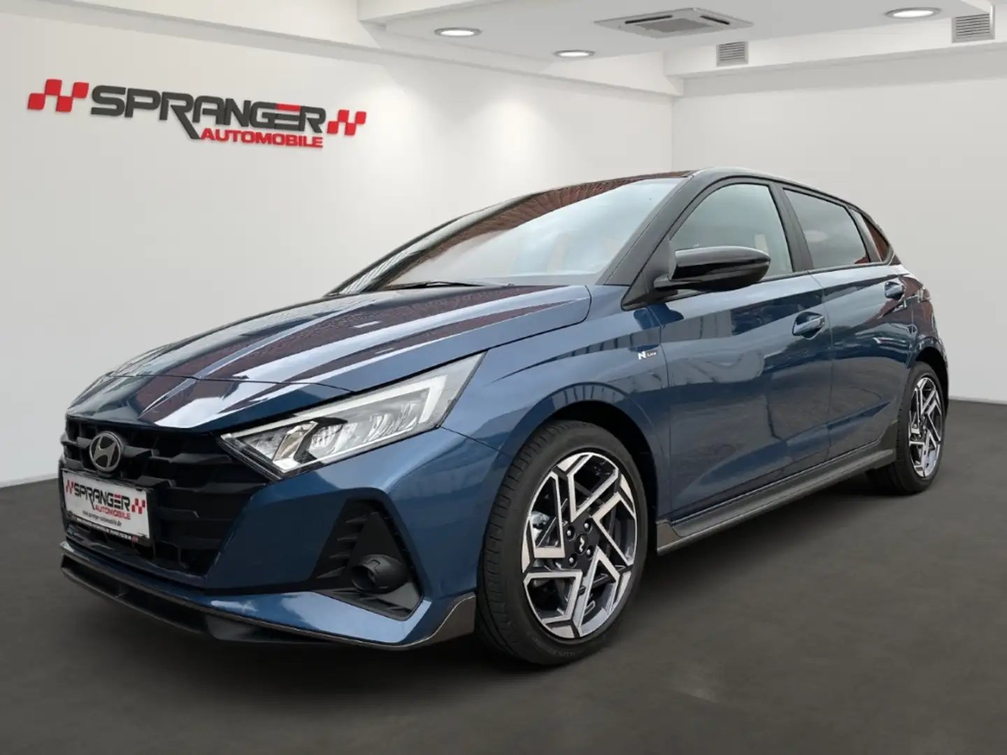 Hyundai i20 N Line*Virt.Cockpit*LED*NAV*Tempomat*R.Cam* Blau - 1